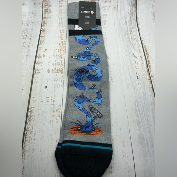 Stance Party Wave Socks, Large, NWT - Picture 4 of 6